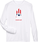 Performance Long Sleeves - USYS OH State Cup (w1/2) 2026 (White & Red)