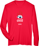 Performance Long Sleeves - USYS OH State Cup (w1/2) 2026 (White & Red)