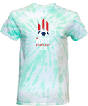 Tie-Dye Short Sleeves - USYS OH State Cup (w1/2) 2026 (White & Red)