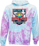 Tie-Dye Hoodies - District 15 Coach Pitch Tournament 2026 - Softball