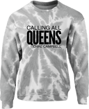 Crew Sweatshirt - Calling All Queens Invitational with Chae Campbell 2027 (Black Wordmark)