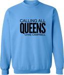 Crew Sweatshirt - Calling All Queens Invitational with Chae Campbell 2027 (Black Wordmark)