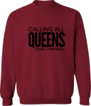 Crew Sweatshirt - Calling All Queens Invitational with Chae Campbell 2027 (Black Wordmark)