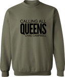 Crew Sweatshirt - Calling All Queens Invitational with Chae Campbell 2027 (Black Wordmark)