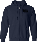 Full Zip Hoodies - Calling All Queens Invitational with Chae Campbell 2027 (Black Wordmark)