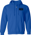 Full Zip Hoodies - Calling All Queens Invitational with Chae Campbell 2027 (Black Wordmark)