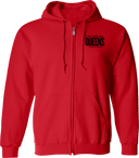 Full Zip Hoodies - Calling All Queens Invitational with Chae Campbell 2027 (Black Wordmark)