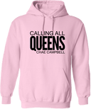 Hoodies - Calling All Queens Invitational with Chae Campbell 2027 (Black Wordmark)