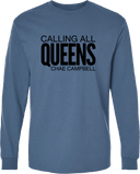 Long Sleeves - Calling All Queens Invitational with Chae Campbell 2027 (Black Wordmark)