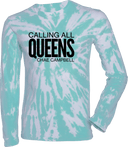 Tie-Dye Long Sleeves - Calling All Queens Invitational with Chae Campbell 2027 (Black Wordmark)