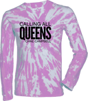 Tie-Dye Long Sleeves - Calling All Queens Invitational with Chae Campbell 2027 (Black Wordmark)