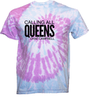 Tie-Dye Short Sleeves - Calling All Queens Invitational with Chae Campbell 2027 (Black Wordmark)