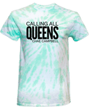 Tie-Dye Short Sleeves - Calling All Queens Invitational with Chae Campbell 2027 (Black Wordmark)