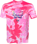 Under Armour Athletics Short Sleeve Tie-Dye - NPS - Coastal Clash 2026(Pink Color Splash)