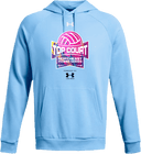 Under Armour Rival Fleece Hoodie - NPS - Coastal Clash 2026(Pink Color Splash)