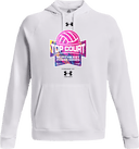 Under Armour Rival Fleece Hoodie - NPS - Coastal Clash 2026(Pink Color Splash)