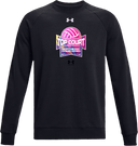Under Armour Rival Fleece Crew - NPS - Coastal Clash 2026(Pink Color Splash)
