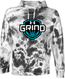 Under Armour Rival Fleece Hoodie Tie-Dye - UA Grind Session I 2026 (Blue)