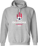 Hoodies - USYS OK State Cup 2026 (White and Red Text)