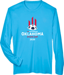 Performance Long Sleeves - USYS OK State Cup 2026 (White and Red Text)