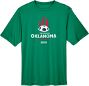 Performance Short Sleeves - USYS OK State Cup 2026 (White and Red Text)