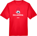 Performance Short Sleeves - USYS OK State Cup 2026 (White and Red Text)