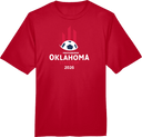 Performance Short Sleeves - USYS OK State Cup 2026 (White and Red Text)