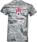 Tie-Dye Short Sleeves - USYS OK State Cup 2026 (White and Red Text)