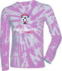 Tie-Dye Long Sleeves - USYS IL President's Cup (w1/2) 2026 (White & Navy)