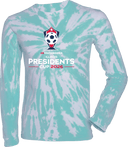 Tie-Dye Long Sleeves - USYS IL President's Cup (w1/2) 2026 (White & Navy)