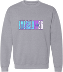 Crew Sweatshirt - Battle In The Emerald City 2026 (Bold Stacked Text)