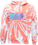 Tie-Dye Hoodies - Battle In The Emerald City 2026 (Bold Stacked Text)