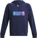 Under Armour Rival Fleece Hoodie - Battle In The Emerald City 2026 (Bold Stacked Text)
