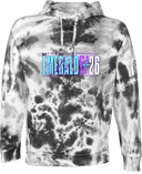 Under Armour Rival Fleece Hoodie Tie-Dye - Battle In The Emerald City 2026 (Bold Stacked Text)