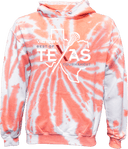Tie-Dye Hoodies - Best Of Texas Tournament 2026 (White)