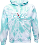 Tie-Dye Hoodies - Best Of Texas Tournament 2026 (White)