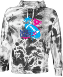 Under Armour Rival Fleece Hoodie Tie-Dye - Unrivaled Flag Youth Flag Football World Championships 2026 - HERO 3B