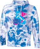 Under Armour Rival Fleece Hoodie Tie-Dye - Unrivaled Flag Youth Flag Football World Championships 2026 - HERO 3B