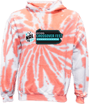 Tie-Dye Hoodies - NAL Crossover Fest PA  2026 (Crossover Fest Event Logo)