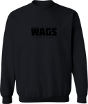 Crew Sweatshirt - WAGS Tournament 2026 (Black, Wordmark)