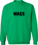 Crew Sweatshirt - WAGS Tournament 2026 (Black, Wordmark)