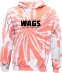 Tie-Dye Hoodies - WAGS Tournament 2026 (Black, Wordmark)