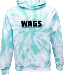 Tie-Dye Hoodies - WAGS Tournament 2026 (Black, Wordmark)