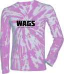 Tie-Dye Long Sleeves - WAGS Tournament 2026 (Black, Wordmark)