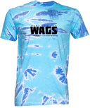 Tie-Dye Short Sleeves - WAGS Tournament 2026 (Black, Wordmark)