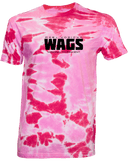 Tie-Dye Short Sleeves - WAGS Tournament 2026 (Black, Wordmark)