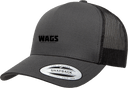 Trucker Hat - WAGS Tournament 2026 (Black, Wordmark)