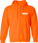 Full Zip Hoodies - WAGS Tournament 2026 (White Wordmark)