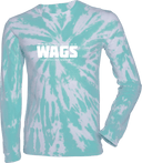 Tie-Dye Long Sleeves - WAGS Tournament 2026 (White Wordmark)