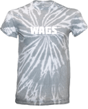 Tie-Dye Short Sleeves - WAGS Tournament 2026 (White Wordmark)